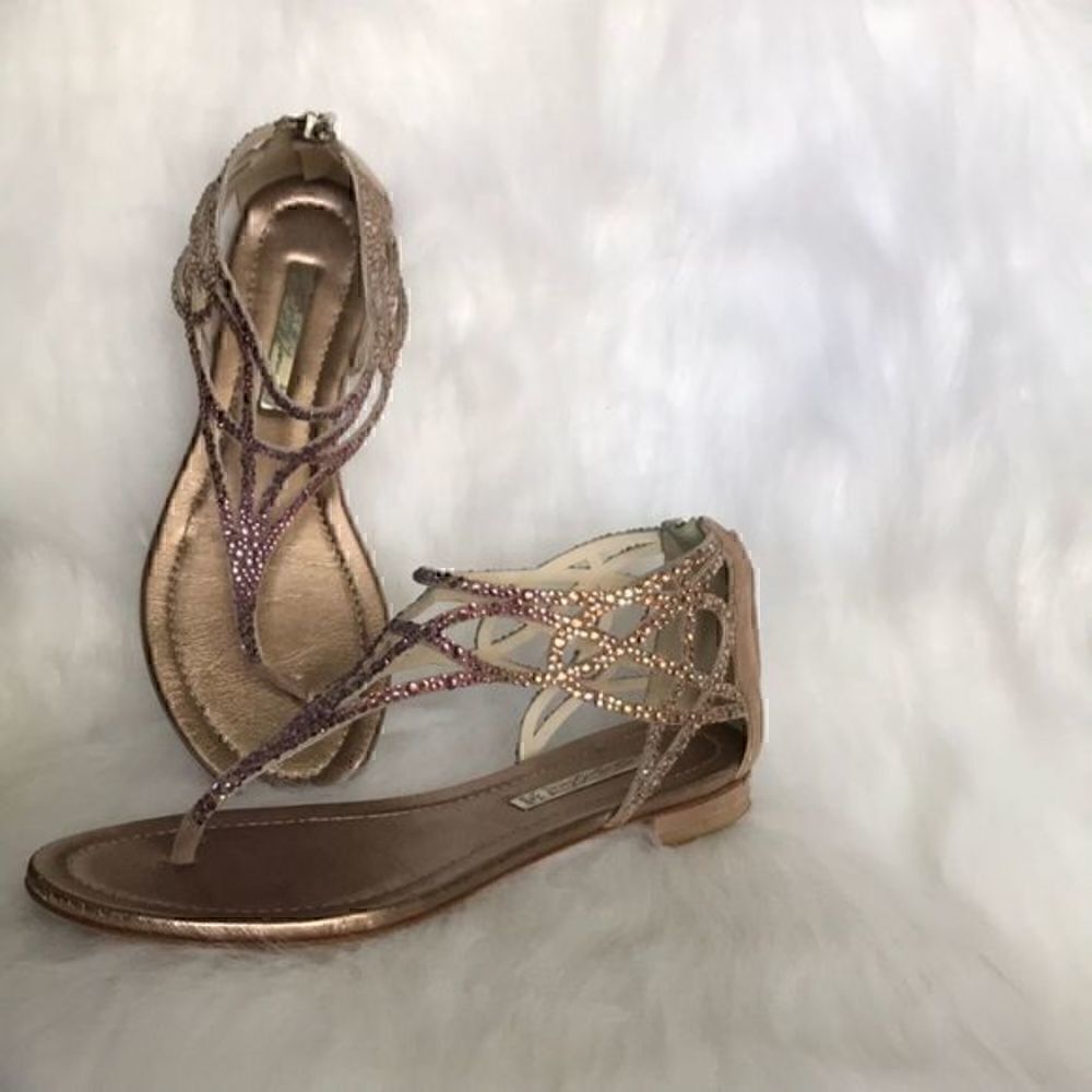 Swarovski crystals‎ sandals